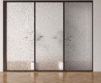 Modern Glass Screen Partition-ID:306137087