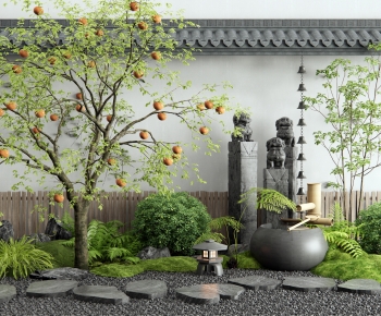 New Chinese Style Courtyard/landscape-ID:139731889