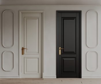 French Style Single Door-ID:148036009