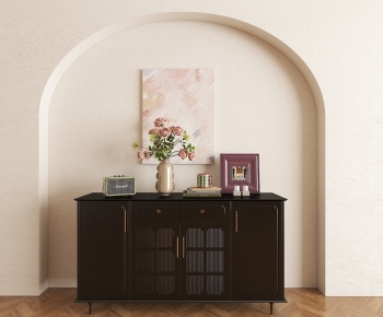 French Style Side Cabinet-ID:643313888