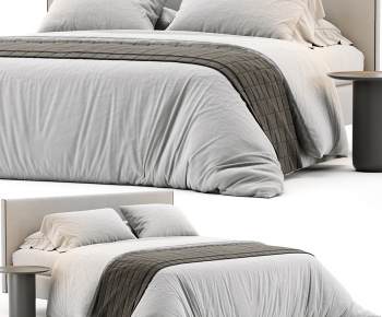 Modern Double Bed-ID:803392893