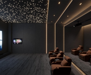 Modern Audiovisual Room-ID:726990942