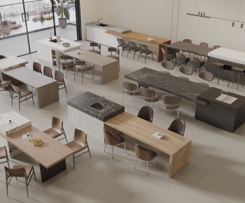 Modern Dining Table And Chairs-ID:912540915