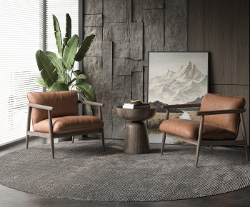 Modern Single Sofa-ID:757482052