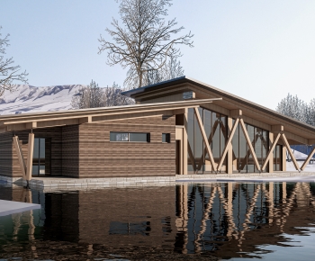 New Chinese Style Appearance Of Commercial Building-ID:866714958