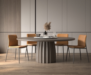 Modern Dining Table And Chairs-ID:984605071