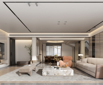 Modern A Living Room-ID:461426974