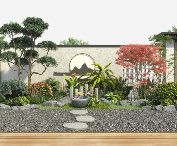新中式庭院景观小品-ID:567120087