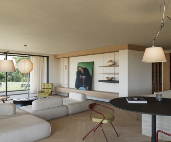 Modern A Living Room-ID:562537912