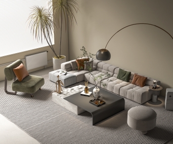 Modern Sofa Combination-ID:949398994