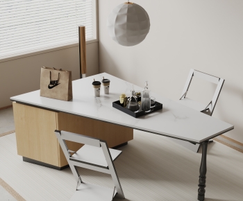 Modern Dining Table And Chairs-ID:376810075