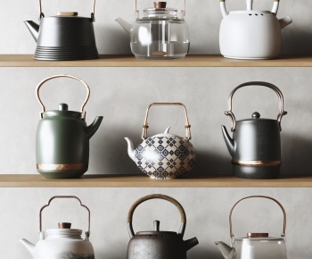 New Chinese Style Tea Set-ID:614877948
