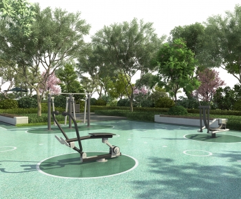 Modern Park Landscape-ID:418860914