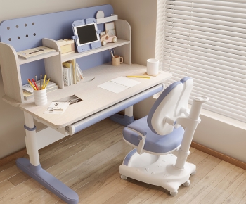 Modern Computer Desk And Chair-ID:996002918
