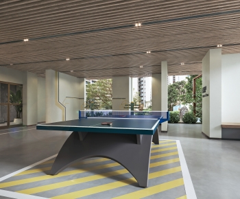 Modern Staff Recreation Room-ID:119652034