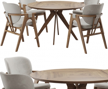Modern Dining Table And Chairs-ID:131750119