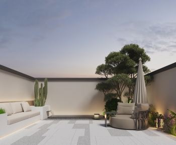 Modern Courtyard/landscape-ID:780678031