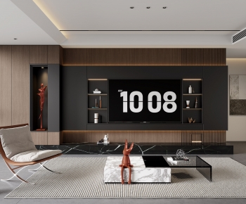 Modern A Living Room-ID:440941105