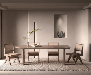 Modern Dining Table And Chairs-ID:263366949