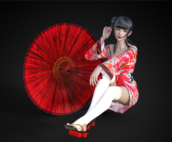 Japanese Style Woman-ID:482551106