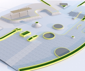 Modern Park Landscape-ID:953651919