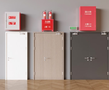 Modern Fire Door-ID:312211991