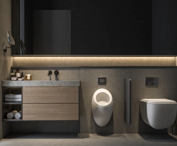 Modern Bathroom Cabinet-ID:284374951