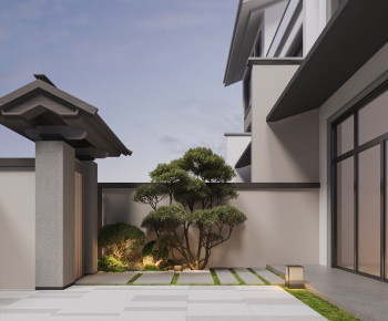 Modern Courtyard/landscape-ID:793900976