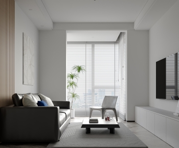 Modern A Living Room-ID:396370895