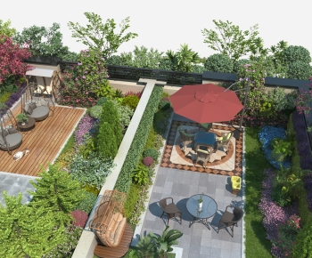 Modern Courtyard/landscape-ID:864589935