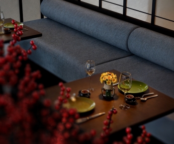 Modern Dining Table And Chairs-ID:623384958