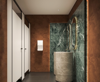 Modern Public Toilet-ID:650568962