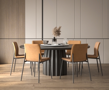 Modern Dining Table And Chairs-ID:460103998