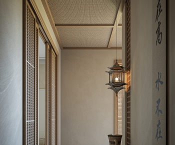 New Chinese Style Hallway-ID:247299918