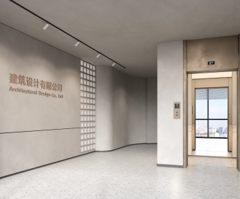 Modern Elevator Hall-ID:356792937