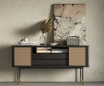 Wabi-sabi Style TV Cabinet-ID:487441064