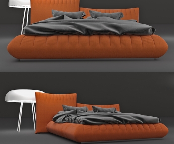 Modern Double Bed-ID:517941952