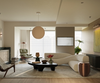 Modern A Living Room-ID:495434057
