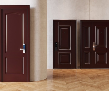 New Chinese Style Entrance Door-ID:261547099