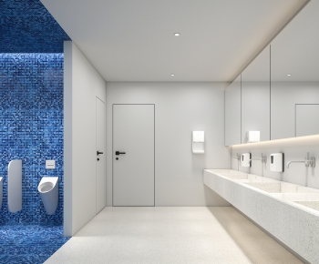 Modern Public Toilet-ID:568798076