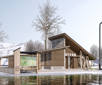New Chinese Style Public Building-ID:112478021