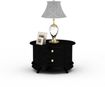 European Style Bedside Cupboard-ID:180402044