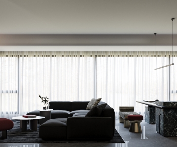 Modern A Living Room-ID:675118926