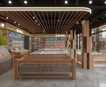 现代生鲜超市-ID:762494092