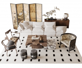 French Style Sofa Combination-ID:573642022