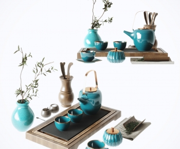 New Chinese Style Tea Set-ID:458395006