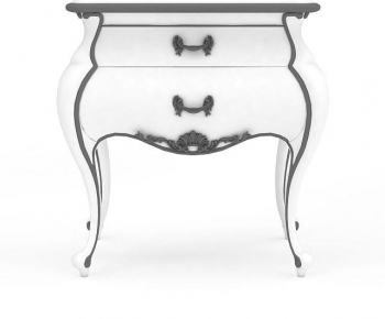European Style Bedside Cupboard-ID:436357028