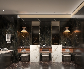 Modern Public Toilet-ID:519864084