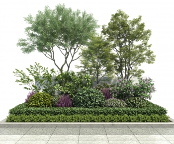 现代户外植物景观造景-ID:426409237