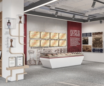 Modern Exhibition Hall-ID:155366901